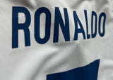 Ronaldo 7 - 2016/17 Merengues Home Fullsleeves Jersey - Retro