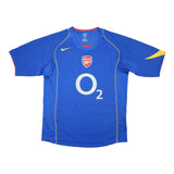 2004/05 Gunners Away Blue Jersey - Retro