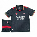 Gunners Special Edition Black Kit 2025/26 - (Jersey+Shorts)