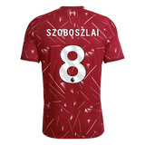Szoboszlai 8 - Liverpool Home 2026/27 - Player Version Quality (PL Font)