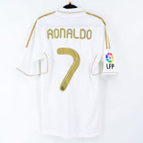 Ronaldo 7 - 2011/12 Merengues Home Jersey - Retro