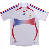 2006 France Away White Jersey - Retro