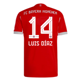 Diaz 14 - Bayern Munich Home 2025/26 - Player Version Quality