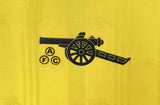 1988/1990 Gunners Away Yellow JVC Jersey - Retro