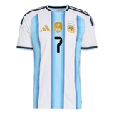 De Paul 7 - Argentina Home World Cup 2026 - Player Version (Authentic)