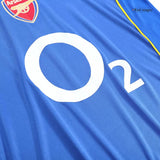 2004/05 Gunners Away Blue Jersey - Retro