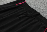 Gunners Black (Pink Strips) Tracksuit 2025/26