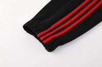 Manchester United Black Hoodie Tracksuit 2025/26