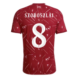 Szoboszlai 8 - Liverpool Home 2026/27 - Player Version Quality (UCL Font)