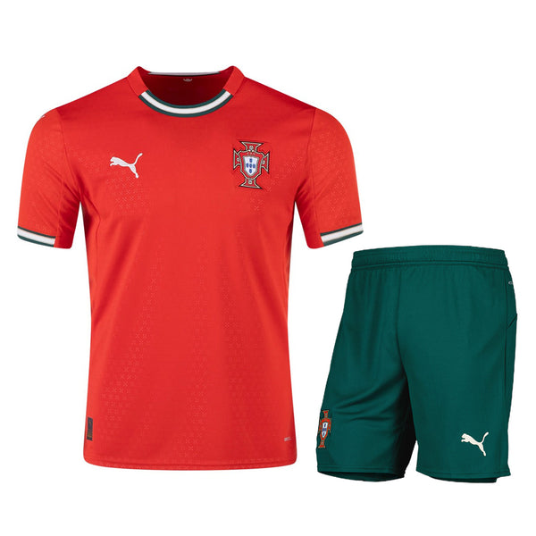 Portugal Home Kit 2025 - ( Jersey + Shorts )