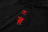 Manchester United Black Hoodie Tracksuit 2025/26