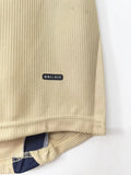 2001/02 Gunners Away Beige Jersey - Retro