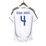 Sergio Ramos 4 - 2006/07 Merengues Home Jersey - Retro