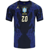 Estevao 20 - Brazil Away Blue World Cup 2026 - Master Quality