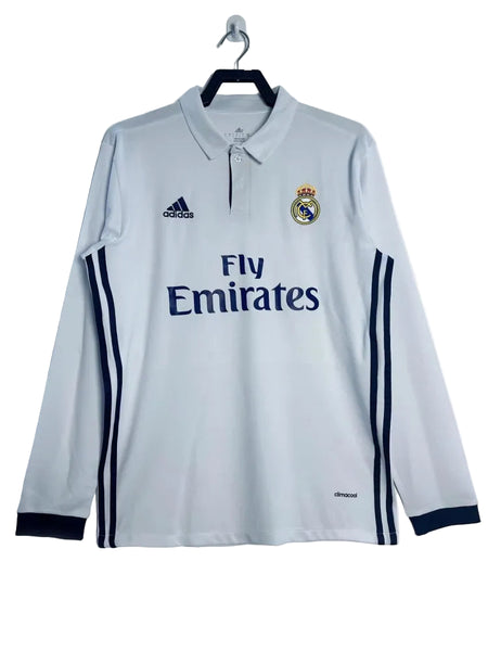 2016/17 Merengues Home Fullsleeves Jersey - Retro