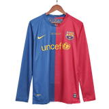 Xavi 6 - 2008/09 FCB Home Fullsleeves Retro Jersey - Original Quality