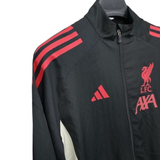Liverpool Black Windbreaker Jacket 2025/26