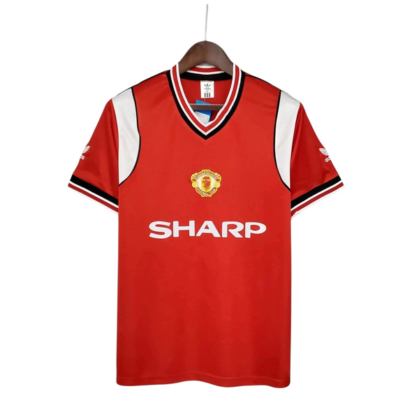 1984/85 Manchester United Home Jersey - Retro