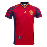 1998 Spain Home Red Jersey - Retro ( Original Quality )