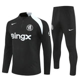 Chelsea Black Training Tracksuit 2025/26