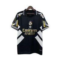 Merengues Black Special Retro Style Kit 2025 ( Jersey+Shorts )