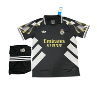 Merengues Black Special Retro Style Kit 2025 ( Jersey+Shorts )