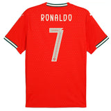 Ronaldo 7 - Portugal Home Puma Red 2025 - Player Version