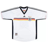 1998 Germany Home White Jersey - Retro ( Original Quality )