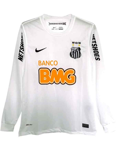 2011/12 Santos Home Fullsleeves Jersey - Retro