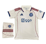 Ajax Third Cream Set 2025/26 - (Jersey + Shorts)