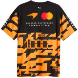 Mclaren Racing F1 Black/Orange 1000th Race T-Shirt - (Superior Quality)