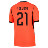 F. De Jong 21 - Netherlands Home World Cup 2026 - Master Quality
