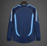 2006/07 Argentina Away Fullsleeves Retro Jersey - Authentic