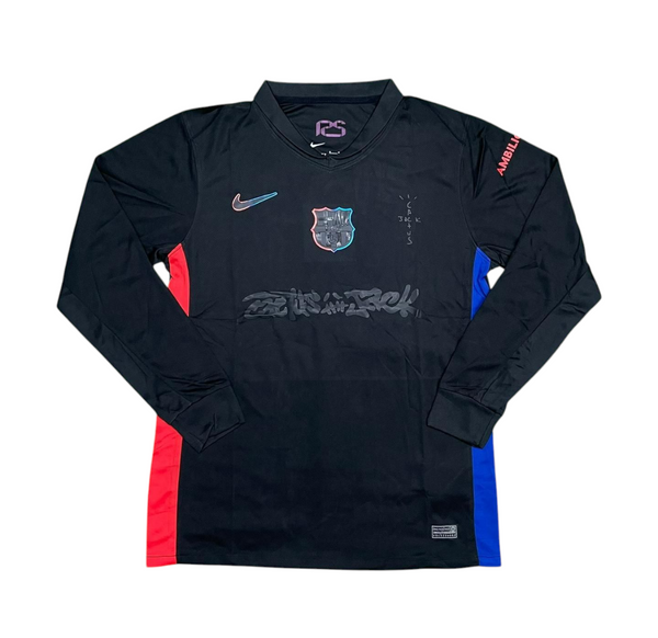 FCB Away x Travis scott Fullsleeves 2024/25 - Master Quality