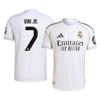 Vini Jr. 7 - Merengues Home 2025/26 - Player Version Quality