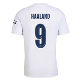 Haaland 9 - Manchester City Third White 2026/27 - Master Quality (UCL Font)