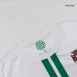 2012 Portugal Away Fullsleeves White Jersey - Retro