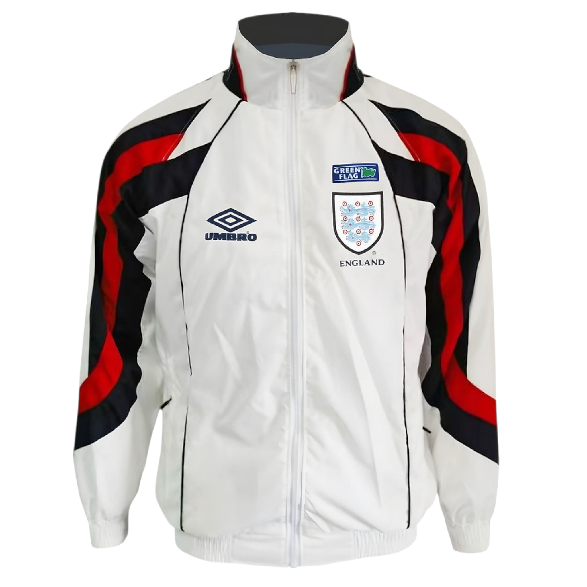 England Retro Style White Windbreaker Jacket 2025/26 (Superior
