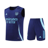 Gunners Blue Sleeveless Training Set 2024/25