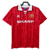 1992/94 Manchester United Home Red Jersey - Retro