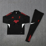 Liverpool Black Training Tracksuit 2025/26