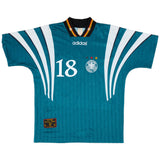 Klinsmann 18 - 1996/97 Germany Away Jersey - Retro ( Original Quality )