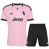 Juventus Away Pink Kit 2026/27 - (Jersey + Shorts)