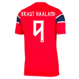 Braut haaland 9 - Norway Home World Cup 2026 - Player Version (Authentic)