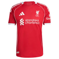 Liverpool Home 2025/26 - Player Version Quality