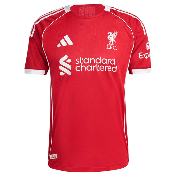 Liverpool Home 2025/26 - Player Version Quality