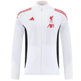 Liverpool White Windbreaker Jacket 2025/26