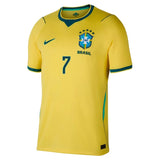 Vini Jr. 7 - Brazil Home Yellow World Cup 2026 - Master Quality