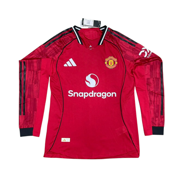 Manchester United Home Fullsleeves 2025/26 - Player Version