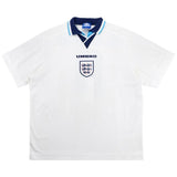 1996 England Home World Cup Jersey - Retro ( Original Quality )